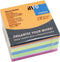 Info sticky notes - 450 vel - 75x75mm - oranje, geel, blauw, groen, roze, wit - IN-5654-53