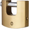 Yale - Messing Rolluik Hangslot - 70 mm - High Protection - Goud (3 stuks)