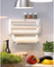 Leifheit Parat F2 - Rollenhouder voor 3 rollen - Afneembare keukenrolhouder - Wit