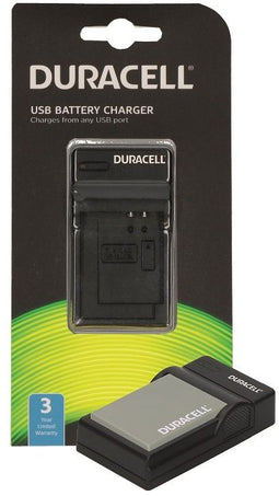 Duracell - Digital Camera Battery Charger - Zwart