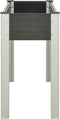 vidaXL - Plantenbak - verhoogd - 125x40x75 - cm - HKC - grijs