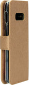 Mobiparts Galaxy S10e - Wallet Case - Saffiano motief - Bruin
