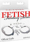 Pipedream Fetish Fantasy Boeien Official Handcuffs zilver