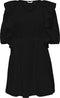 ONLY ONLIRMA - Jurk - Korte jurk met borduurdetails en ruffles - Maat XL