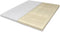 Tuur® Original Topper 140x220 - Natuurlatex Matras Topper - 7 Ergonomische Comfortzones - Ademend en Anti-Allergisch - 8 cm Hoog
