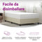 vidaXL - Pocketveringmatras - middelhard-hard - 120x200 - cm