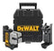 DeWalt DW089K - Zelfnivellerende multilijn kruis lijnlaser - 3 lijnen - Inclusief koffer