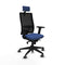 Bureaustoel Piqueras y Crespo 2D066G2 Marineblauw