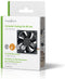 Nedis DC Ventilator - DC - Grootte ventilator: 80 mm - 3-Pin - 35.6 dBA - Zwart