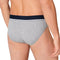 Schiesser 95/5 Organic - Heren Rio Slip - 3-pack - Rood Blauw Grijs-gemêleerd (3 stuks)
