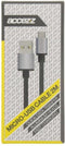 Accezz Kabel - Micro-USB naar USB A Kabel - 2 meter - Oplaadkabel - Zwart