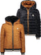 Like Flo F107-5205 - Meisjes Jas - Reversible met capuchon - Animal print/off-white