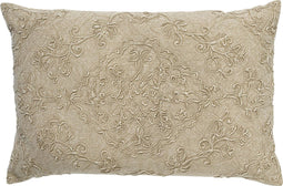 Dutch Decor EVY - Sierkussen van katoen Pumice Stone 40x60 cm - beige - Inclusief binnenkussen