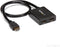 Startech.com ST122HD4KU - 4K HDMI 2-poorts videosplitter - 3D ondersteuning - Zwart
