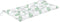 vidaXL - Tuinbankkussen - 100x50x7 - cm - oxford - stof - bladpatroon
