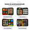 MontiPlay® Montessori Speelgoed - Sensorisch Speelgoed - Activiteitenbord - Busy Board - Montessori