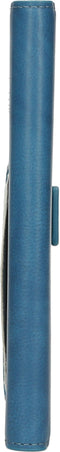 Mobiparts Classic Wallet Case - iPhone 14 Plus - Ruimte voor pasjes - Steel Blue