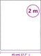 vidaXL - Spiegelfolies - 2 - stuks - zelfklevend - 45x200 - cm - PET