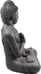 Stone-Lite Deco Tuinbeeld Boeddha black 817XL