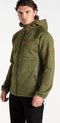 Dare2B Gebreid fleece Hoodie voor Heren - kaki Groen - Maat L