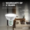 Ledvion - Smart RGB+CCT GU10 LED Spot - Dimbaar - 4,9W - 345L - Wifi - Alexa & Google Home