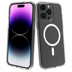 Muvit iPhone 15 Plus - Telefoonhoes - Clear (transparant)