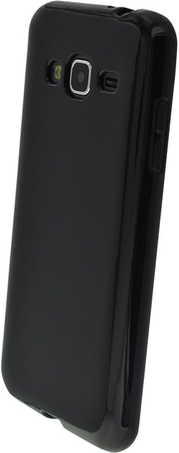 Mobiparts Classic TPU Case - Samsung Galaxy J3 (2016) - Schokabsorberend - Zwart
