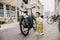 Basil Vive - Dubbele fietstas - 28-35 liter - Waterdicht - MIK adapterplaat - Gerecycled materiaal - wit/zwart