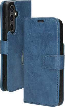 Mobiparts Galaxy S23 FE - Classic Wallet Case - Ruimte voor pasjes - Blauw