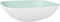 vidaXL - Wasbak - 42x42x14 - cm - glas - wit