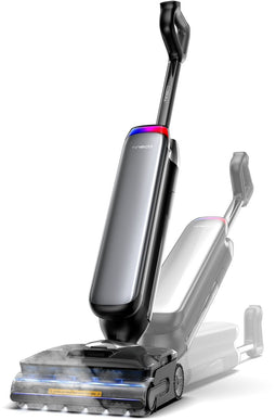 Tineco Floor One S9 Artist Steam Pro - Draadloze stoom- en natdroogreiniger - HyperSteam 160°C 22 kPa - Zilver Zwart
