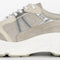 PS Poelman TOKIO - Dames Sneakers - Chunky - Grijs - Maat 36
