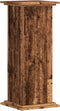 vidaXL - Plantenstandaard - 33x33x80 - cm - bewerkt - hout - oud - houtkleurig