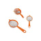 Strainer Quttin Aluminium Plastic 10 cm (24 Stuks)