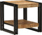 vidaXL - Koffietafel - 40x50x38 - cm - Massief - Ruw - Mango - Hout