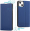 iMoshion Hoesje Geschikt voor iPhone 13 Mini Hoesje - iMoshion Slim Folio Bookcase - Donkerblauw