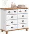vidaXL - Stapelbed - 'ASKIM'Wit - 91x40x79 - cm - Massief - Grenenhout