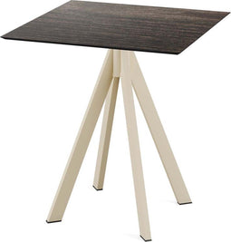 Infinity Terrastafel Zand Frame + Riverwashed Wood HPL 70x70 cm - Essentials 120031477