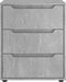 vidaXL - Dressoir - 60x40x73 - cm - spaanplaat - betongrijs - betongrijs