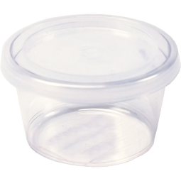 Klika - Bak | PS | 30ml | kunststof cup | 30mm | transparant | 1000 stuks