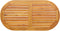 vidaXL - Tafelblad - 110x55x2,2 - cm - Ovaal - Massief - Acaciahout