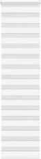 vidaXL - Zebra - rolgordijn - 60x230 - cm - stofbreedte - 55,9 - cm - polyester - wit