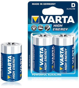 Varta 4920/2B - Alkaline D Batterijen - 10 jaar bewaartijd - 1,5 Volt (2 stuks)