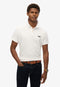 Superdry Classic Pique S/S Poloshirt - Slim fit - Katoen 100% - Wit - M