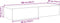 vidaXL - Wandschap - met - lades - 100x36x19 - cm - bewerkt - hout - artisanaal - eiken