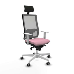 Bureaustoel met hoofdsteun Piqueras y Crespo 4B026G1 Roze