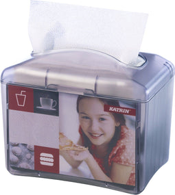 Dispenser Katrin 22564 doeken Easy1 transparant