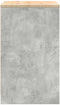 vidaXL - Garagekast - 60x51x85 - cm - massief - grenenhout - betongrijs