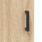 vidaXL - Hangkast - 34,5x34x90 - cm - sonoma - eikenkleurig