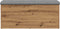vidaXL - Opbergbankje - 102x42x45 - cm - bewerkt - hout - artisanaal - eikenkleur
